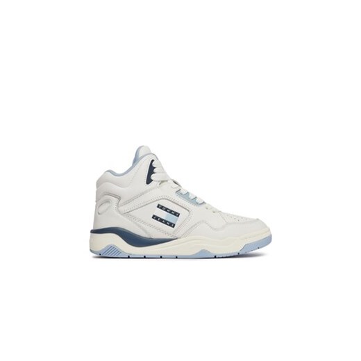 Tommy Jeans Sneakersy Tjw New Basket Mc EN0EN02379 Biały ze sklepu MODIVO w kategorii Buty sportowe damskie - zdjęcie 170849412