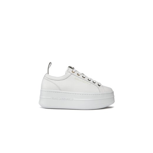 KARL LAGERFELD Sneakersy KL65019 Biały ze sklepu MODIVO w kategorii Buty sportowe damskie - zdjęcie 170849503