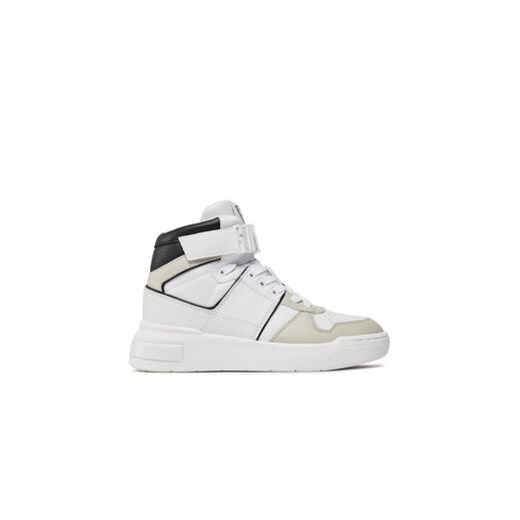 Guess Sneakersy Corten3 FLPCR3 ELE12 Biały ze sklepu MODIVO w kategorii Trampki damskie - zdjęcie 170849664