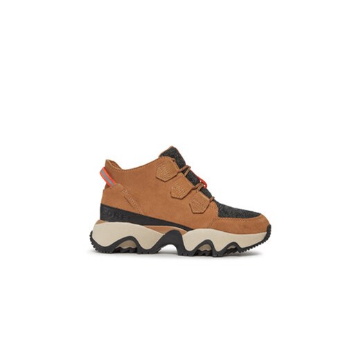 Sorel Sneakersy Kinetic™ Impact Caribou Wp NL5039-253 Brązowy ze sklepu MODIVO w kategorii Buty sportowe damskie - zdjęcie 170849700