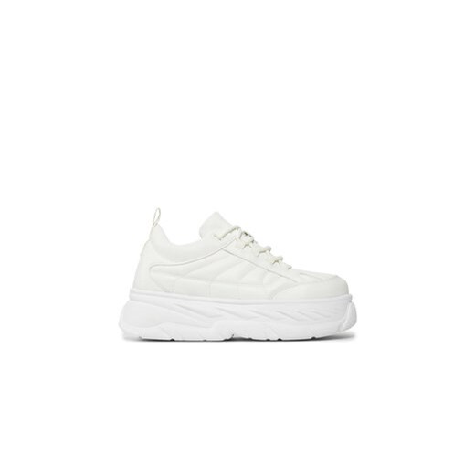 Hugo Sneakersy Jodene Tenn 50513325 Biały ze sklepu MODIVO w kategorii Buty sportowe damskie - zdjęcie 170849710