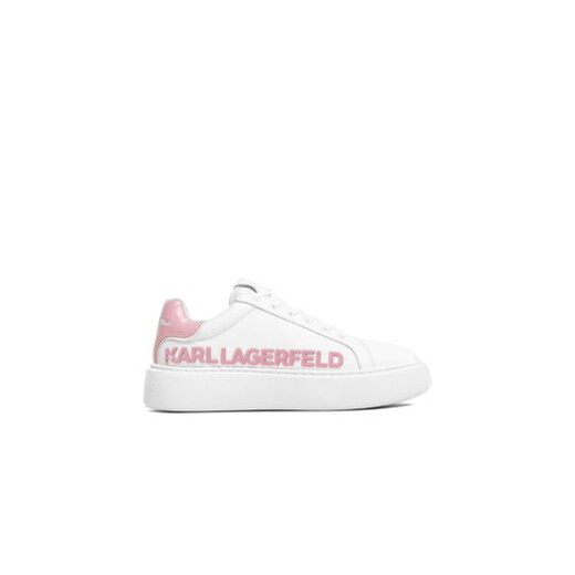 KARL LAGERFELD Sneakersy KL62210 Biały ze sklepu MODIVO w kategorii Buty sportowe damskie - zdjęcie 170849743