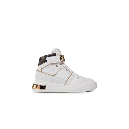 Guess Sneakersy Corten3 FLPCR3 FAL12 Biały ze sklepu MODIVO w kategorii Trampki damskie - zdjęcie 170849830