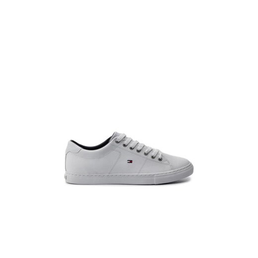 Tommy Hilfiger Sneakersy Essential Leather Sneaker FM0FM02157 Biały ze sklepu MODIVO w kategorii Trampki męskie - zdjęcie 170849871