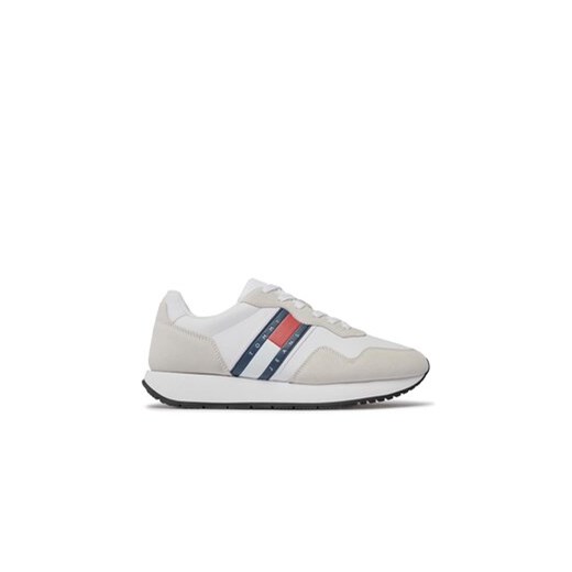 Tommy Jeans Sneakersy Tjm Modern Runner EM0EM01316 Biały ze sklepu MODIVO w kategorii Buty sportowe męskie - zdjęcie 170850003