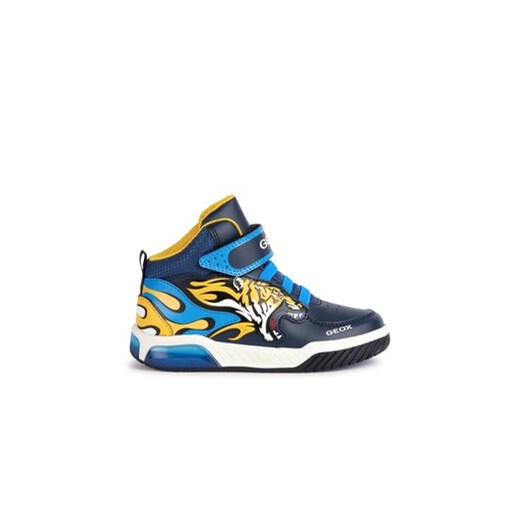 Geox Sneakersy J Inek Boy J369CC 0BUCE C0657 M Granatowy ze sklepu MODIVO w kategorii Buty sportowe dziecięce - zdjęcie 170850044