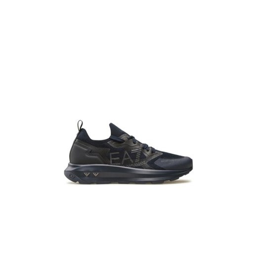 EA7 Emporio Armani Sneakersy X8X113 XK269 S642 Granatowy ze sklepu MODIVO w kategorii Buty sportowe męskie - zdjęcie 170850122