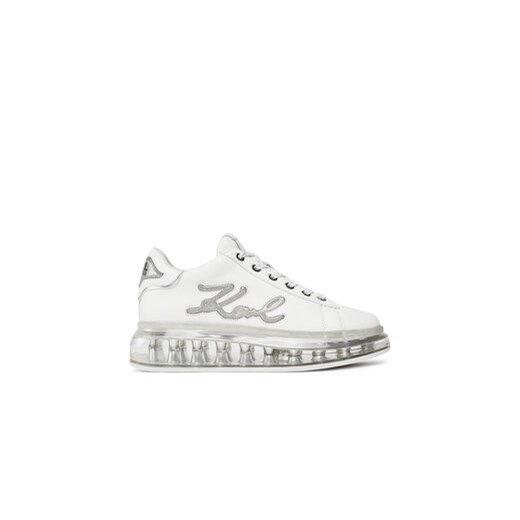 KARL LAGERFELD Sneakersy KL62610F Biały ze sklepu MODIVO w kategorii Buty sportowe damskie - zdjęcie 170850163
