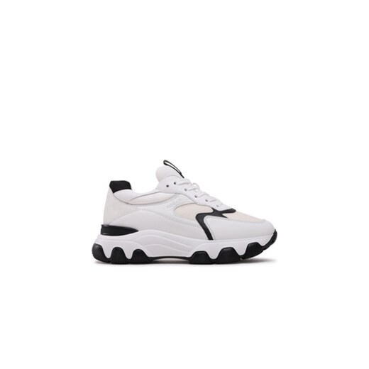 HOGAN Sneakersy HXW5400DG60ONW Biały ze sklepu MODIVO w kategorii Buty sportowe damskie - zdjęcie 170850251