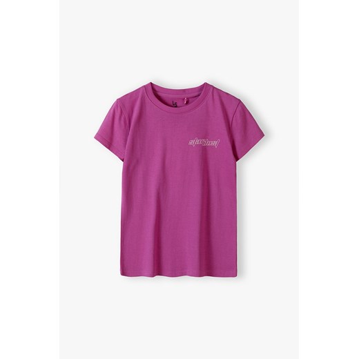 Różowa oversizowa koszulka dziewczęca Lincoln & Sharks By 5.10.15. 164 5.10.15