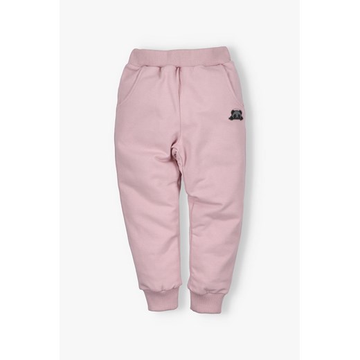 Spodnie dziewczęce różowe Pandamello 