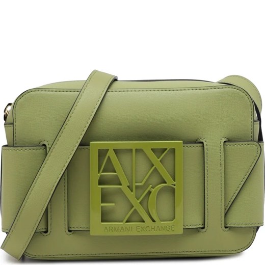 Listonoszka Armani Exchange ze skóry ekologicznej