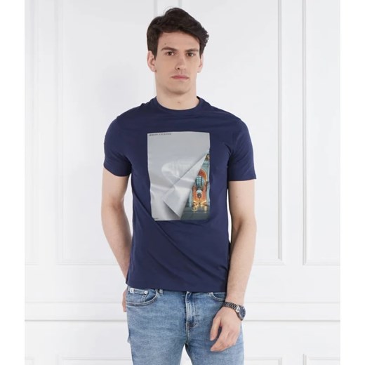 T-shirt męski Armani Exchange z krótkim rękawem 