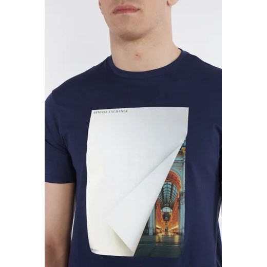 T-shirt męski Armani Exchange z krótkim rękawem 