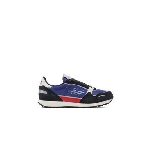 Emporio Armani Sneakersy X4X537 XM678 S155 Granatowy ze sklepu MODIVO w kategorii Buty sportowe męskie - zdjęcie 170852660