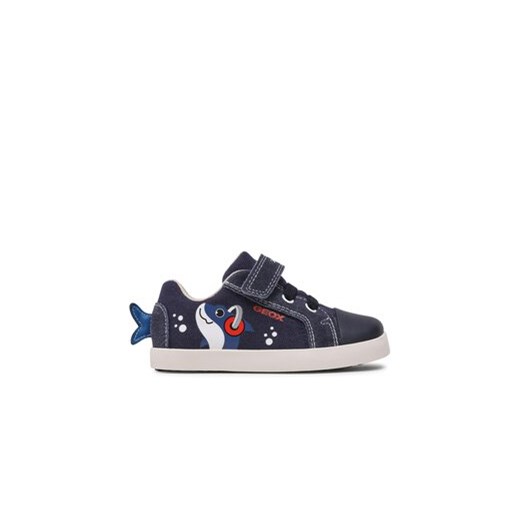 Geox Sneakersy B Kilwi Boy B25A7C01022C4064 S Granatowy ze sklepu MODIVO w kategorii Trampki dziecięce - zdjęcie 170852831
