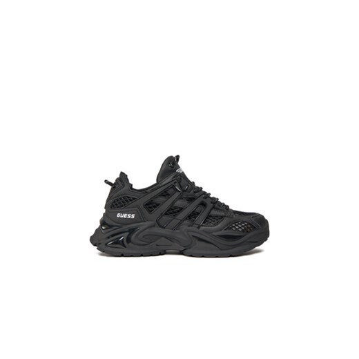 Guess Sneakersy Belluna FLJBLL ELE12 Czarny ze sklepu MODIVO w kategorii Buty sportowe damskie - zdjęcie 170852901