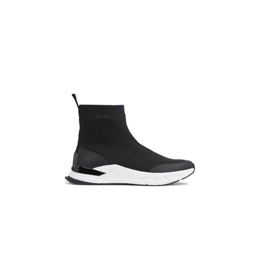 Calvin Klein Sneakersy Sockboot Runner HM0HM01241 Czarny ze sklepu MODIVO w kategorii Buty sportowe damskie - zdjęcie 170852984