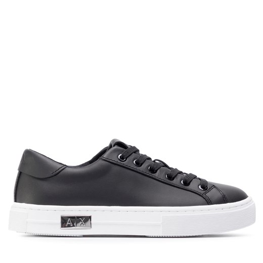 Sneakersy Armani Exchange XDX027 XCC14 A120 Black/White ze sklepu eobuwie.pl w kategorii Trampki damskie - zdjęcie 170853870