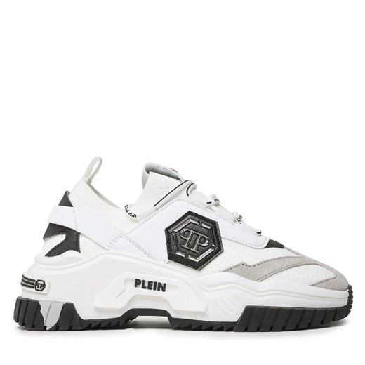 Sneakersy PHILIPP PLEIN Trainer Predator Tm AAAS USC0096 PTE003N White 01 44 eobuwie.pl