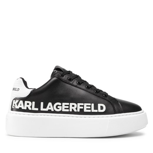 Sneakersy KARL LAGERFELD KL62210 Czarny ze sklepu eobuwie.pl w kategorii Trampki damskie - zdjęcie 170854034