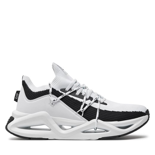 Sneakersy EA7 Emporio Armani X8X087 XK227 K681 Op.White+Black ze sklepu eobuwie.pl w kategorii Buty sportowe męskie - zdjęcie 170854161