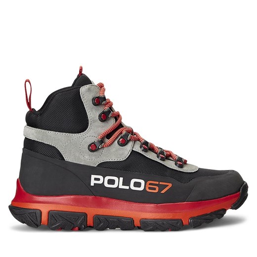 Sneakersy Polo Ralph Lauren 809913269001 Black 001 ze sklepu eobuwie.pl w kategorii Buty trekkingowe męskie - zdjęcie 170854291