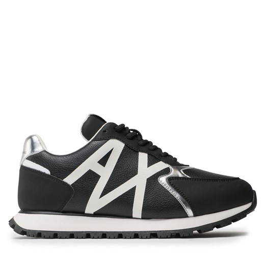 Sneakersy Armani Exchange XDX139 XV733 S277 Black/Op.White ze sklepu eobuwie.pl w kategorii Buty sportowe damskie - zdjęcie 170854402