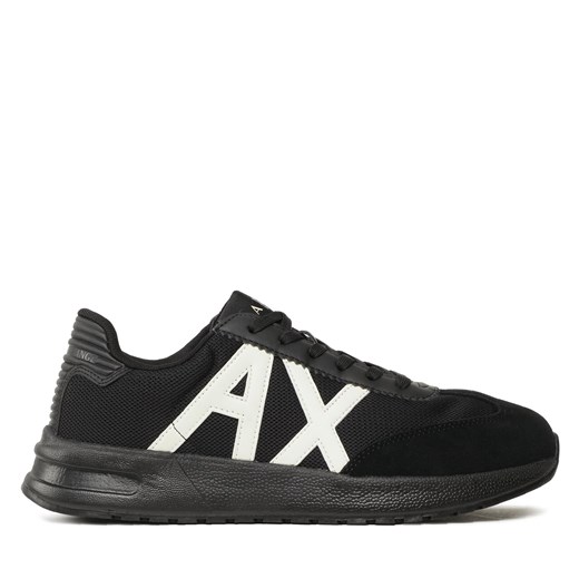 Sneakersy Armani Exchange XUX071 XV527 M217 Czarny ze sklepu eobuwie.pl w kategorii Buty sportowe męskie - zdjęcie 170854404