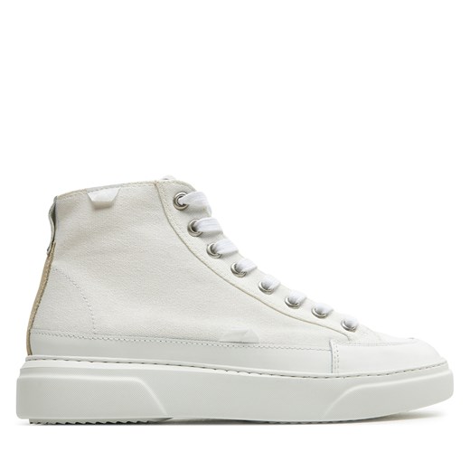 Sneakersy Inuikii Canvas Lex High 50103-991 White ze sklepu eobuwie.pl w kategorii Trampki męskie - zdjęcie 170854502