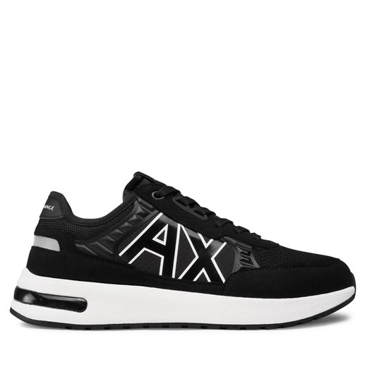 Sneakersy Armani Exchange XUX090 XV276 00002 Czarny ze sklepu eobuwie.pl w kategorii Buty sportowe męskie - zdjęcie 170854751