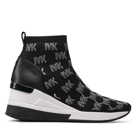 Sneakersy MICHAEL Michael Kors Skyler 43F2SKFE6D Black ze sklepu eobuwie.pl w kategorii Buty sportowe damskie - zdjęcie 170854930