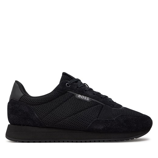 Sneakersy Boss Kai Runn Hsdme 50517358 Black 005 ze sklepu eobuwie.pl w kategorii Buty sportowe męskie - zdjęcie 170854964