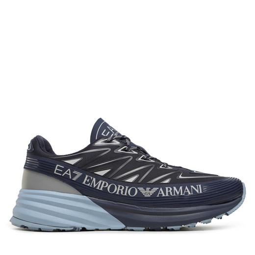Sneakersy EA7 Emporio Armani X8X129 XK307 S644 Tri.Blk/Silver 42.23 promocyjna cena eobuwie.pl