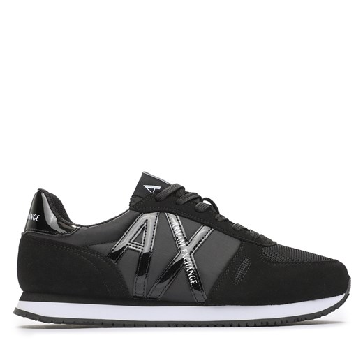 Sneakersy Armani Exchange XDX031 XV137 K001 Blac+Black ze sklepu eobuwie.pl w kategorii Buty sportowe damskie - zdjęcie 170855053