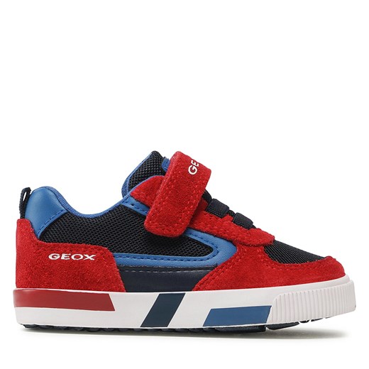 Sneakersy Geox B Kilwi Boy B35A7B01422C7217 M Czerwony ze sklepu eobuwie.pl w kategorii Buty sportowe dziecięce - zdjęcie 170855064