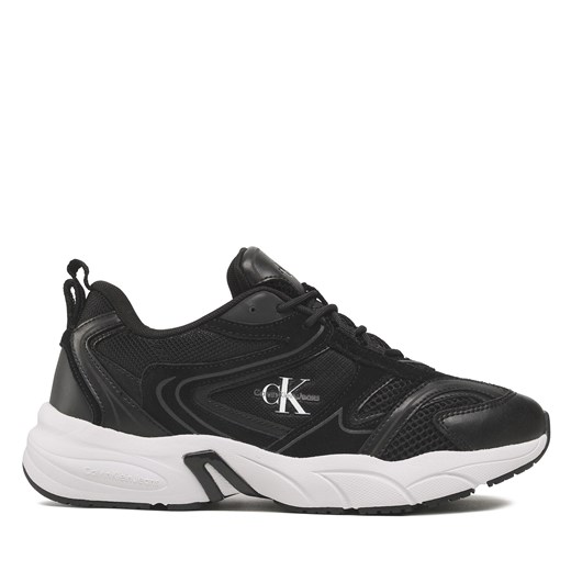 Sneakersy Calvin Klein Jeans Retro Tennis Su-Mesh YM0YM00589 Black BDS ze sklepu eobuwie.pl w kategorii Buty sportowe męskie - zdjęcie 170855070