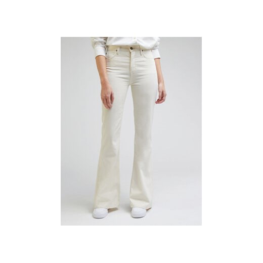 Lee Jeansy Breese L32YQW49 112335437 Beżowy Flare Fit Lee 28_31 MODIVO