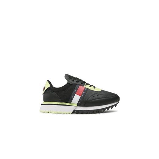 Tommy Jeans Sneakersy Cleated EM0EM01168 Czarny ze sklepu MODIVO w kategorii Buty sportowe męskie - zdjęcie 170855573