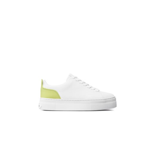 Guess Sneakersy Giaa5 FL5GAA ELE12 Biały ze sklepu MODIVO w kategorii Trampki damskie - zdjęcie 170855630