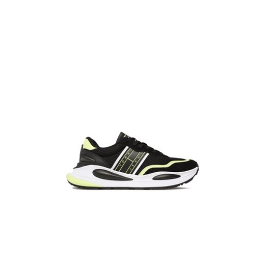 Tommy Jeans Sneakersy Runner EM0EM01170 Czarny ze sklepu MODIVO w kategorii Buty sportowe męskie - zdjęcie 170855672