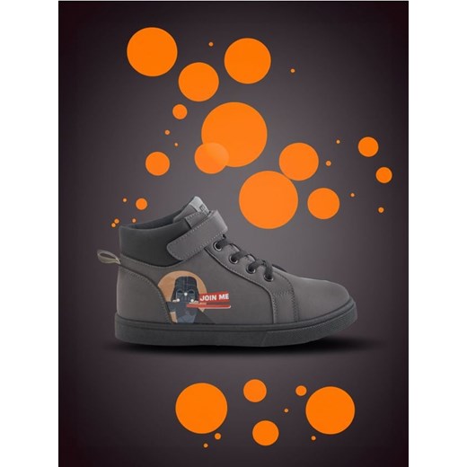 Sinsay - Sneakersy za kostkę Star Wars - szary ze sklepu Sinsay w kategorii Buty sportowe dziecięce - zdjęcie 170859314