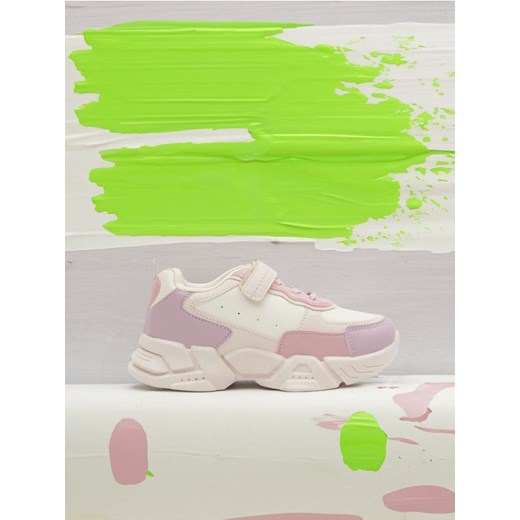 Sinsay - Sneakersy - kremowy ze sklepu Sinsay w kategorii Buty sportowe dziecięce - zdjęcie 170859322