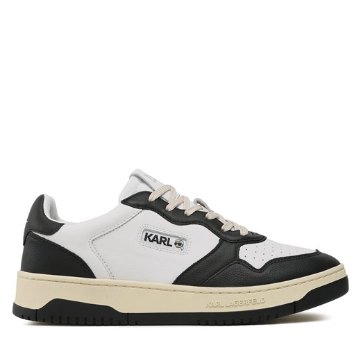 Sneakersy KARL LAGERFELD KL53020 Black/White Lthr ze sklepu eobuwie.pl w kategorii Buty sportowe męskie - zdjęcie 170860281