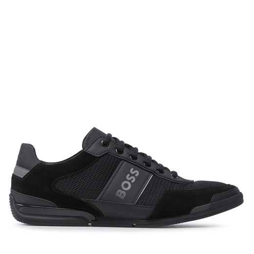 Sneakersy Boss Saturn 50485629 10247473 01 Black 005 ze sklepu eobuwie.pl w kategorii Buty sportowe męskie - zdjęcie 170860393