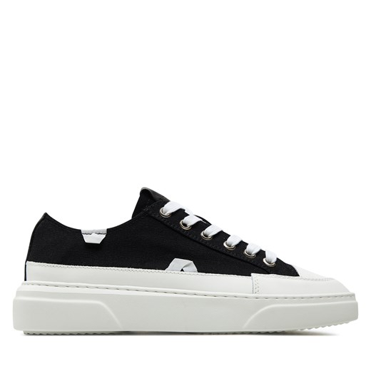 Sneakersy Inuikii Canvas Lex Low 50102-991 Black Inuikii 43 eobuwie.pl