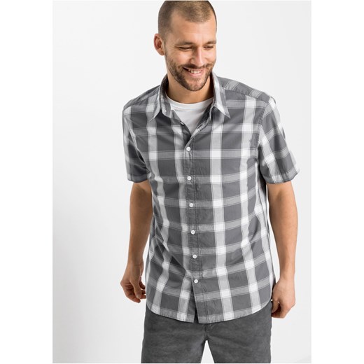 Koszula z krótkim rękawem ze sklepu bonprix w kategorii Koszule męskie - zdjęcie 170860814