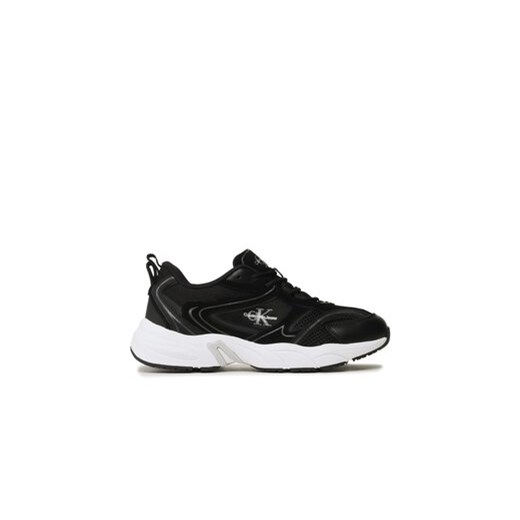 Calvin Klein Jeans Sneakersy Retro Tennis Oversized Mesh YM0YM00636 Czarny ze sklepu MODIVO w kategorii Buty sportowe męskie - zdjęcie 170863754