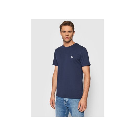 Lee T-Shirt Patch Logo L60UFQ35 112140348 Granatowy Regular Fit ze sklepu MODIVO w kategorii T-shirty męskie - zdjęcie 170864173