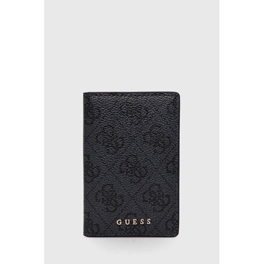 Guess etui na karty kolor szary RW1632 P4201 ze sklepu ANSWEAR.com w kategorii Portfele damskie - zdjęcie 170867231